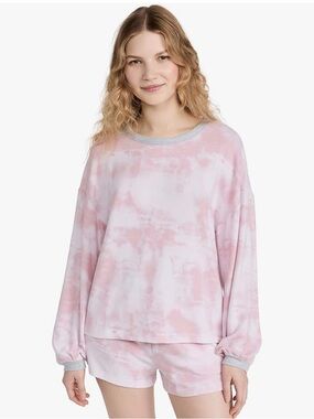 Splendid Women's Blousson Sleeve Shorty Set, size Medium NWT